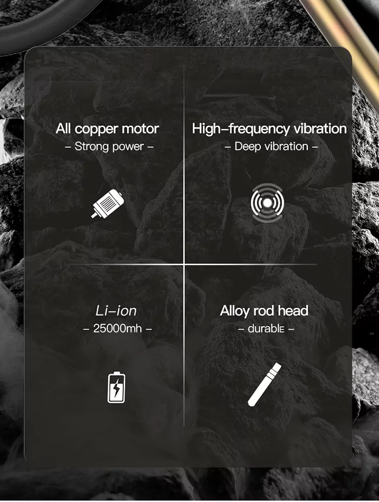 lithium battery high-power cement vibrator